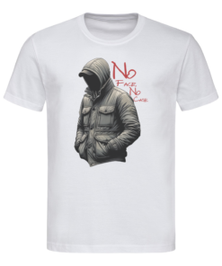 No Face, No Case - White